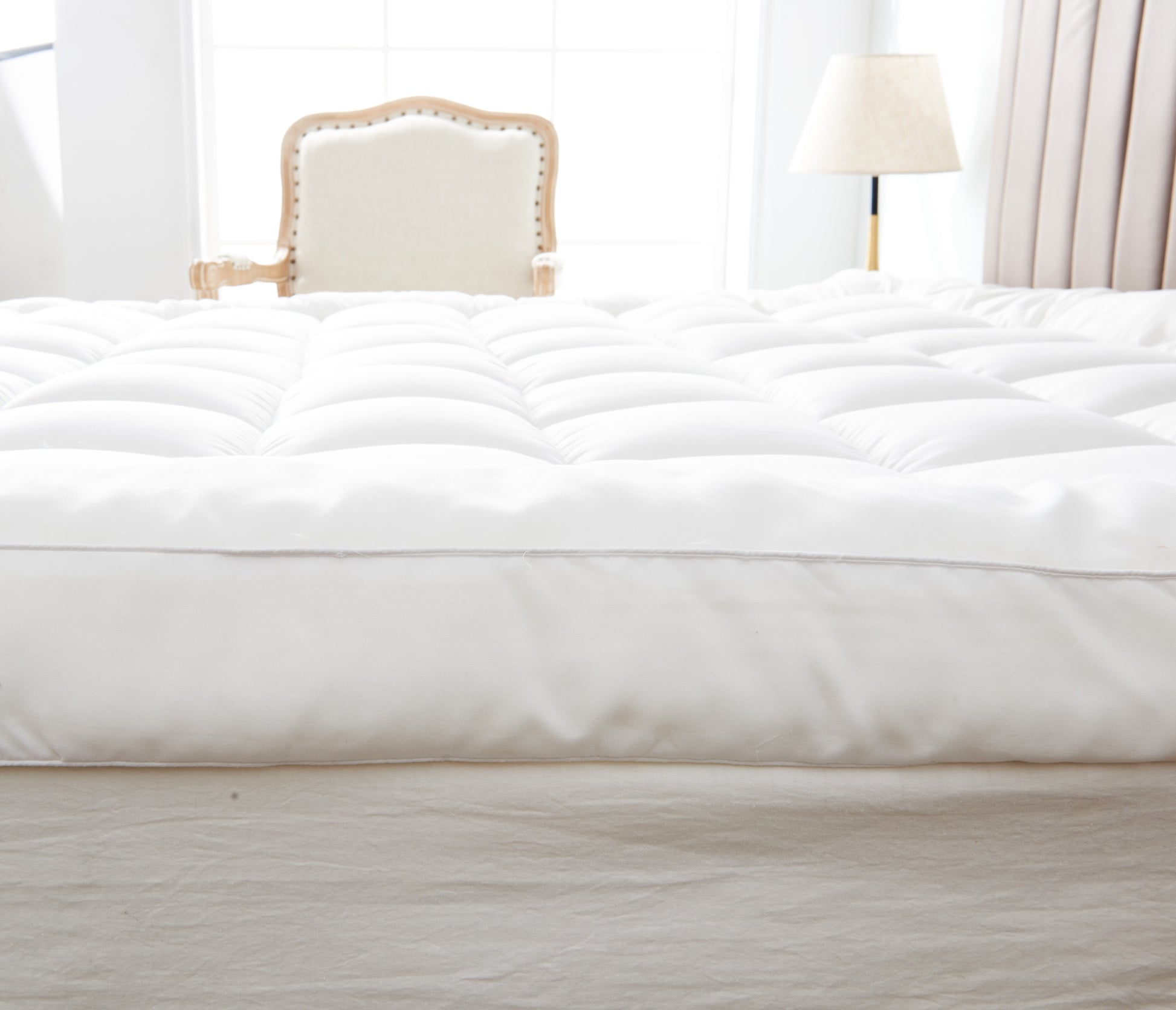 10cm mattress Topper thickness view