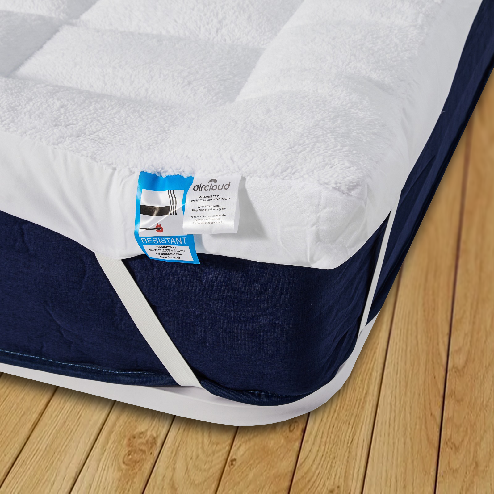 Teddy 10cm Mattress Topper - Aircloud
