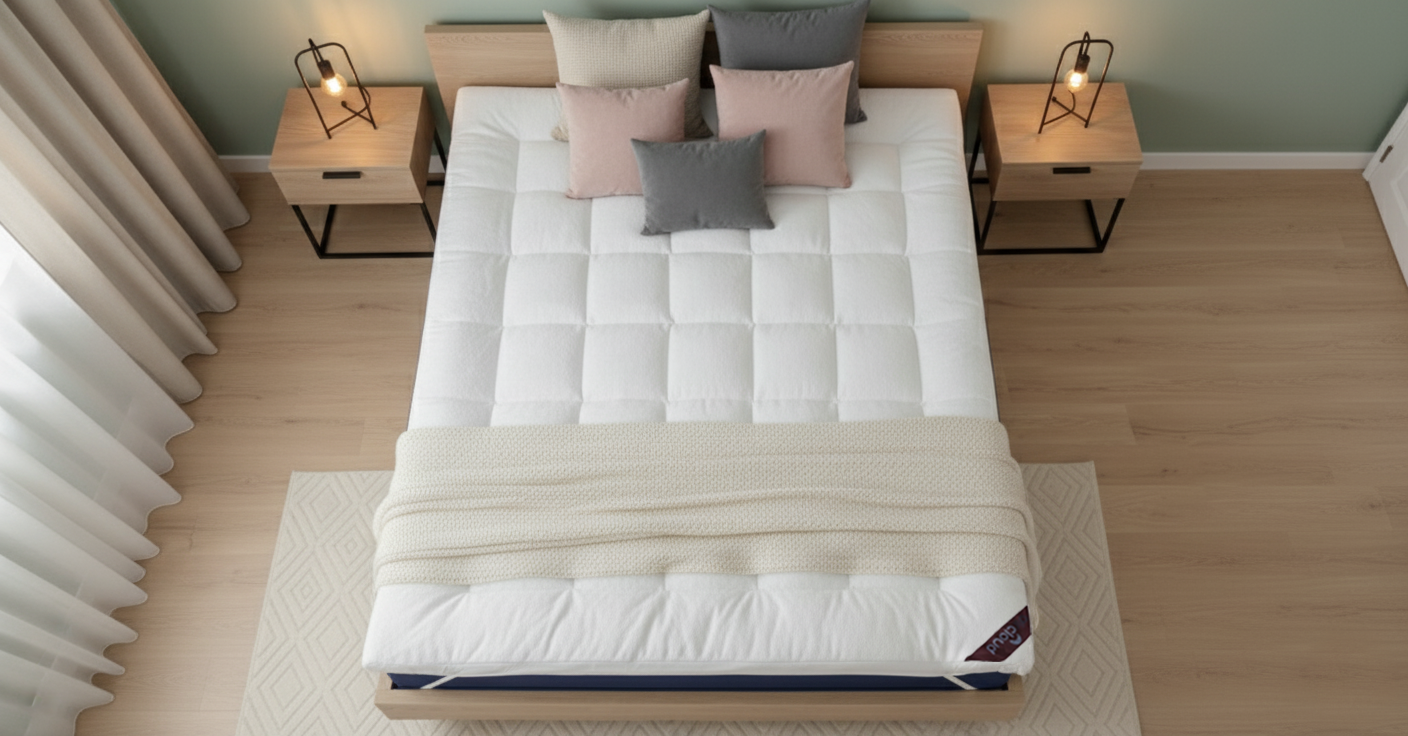 Teddy 10cm Mattress Topper - Aircloud