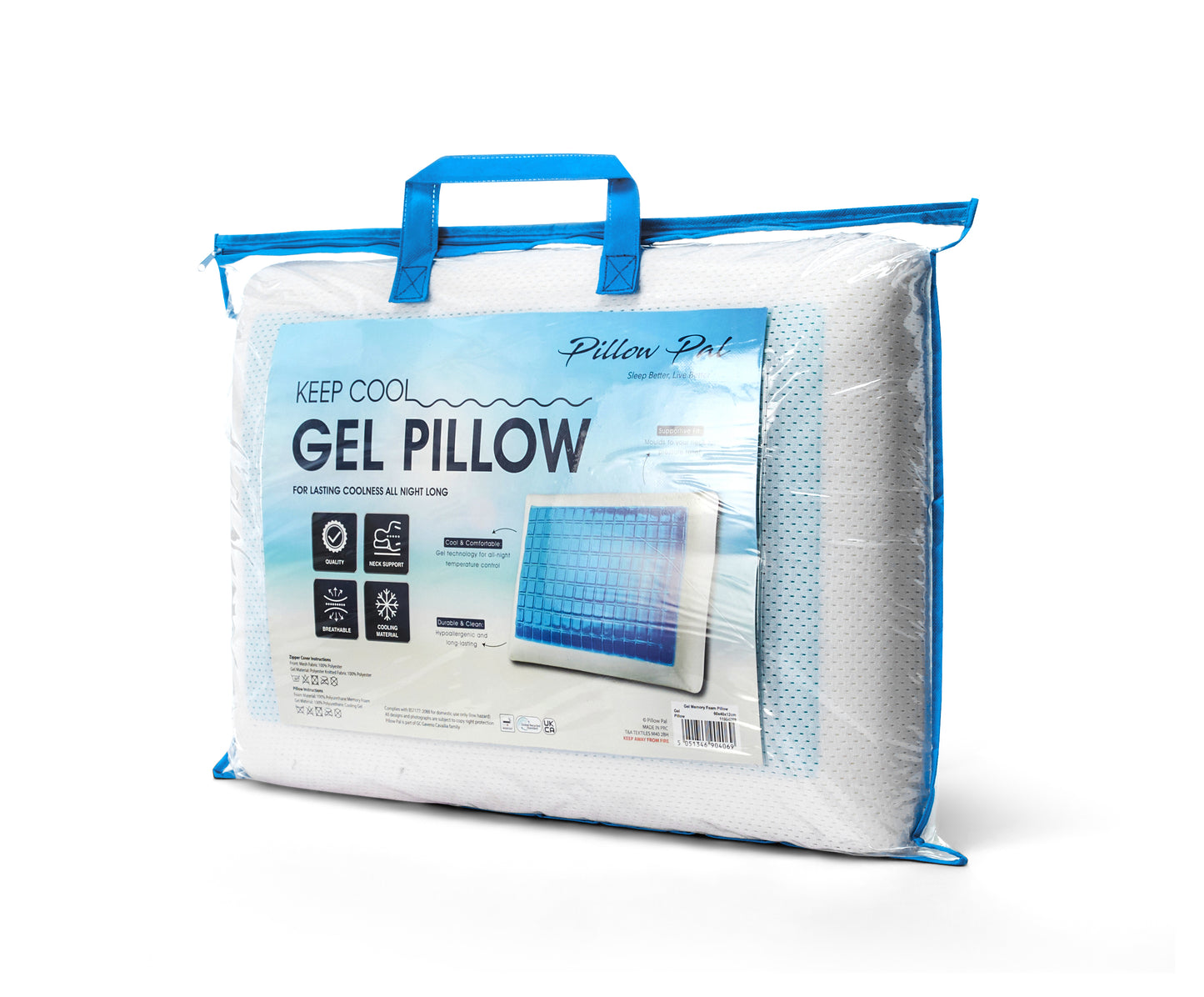 Gel Memory Foam Pillow