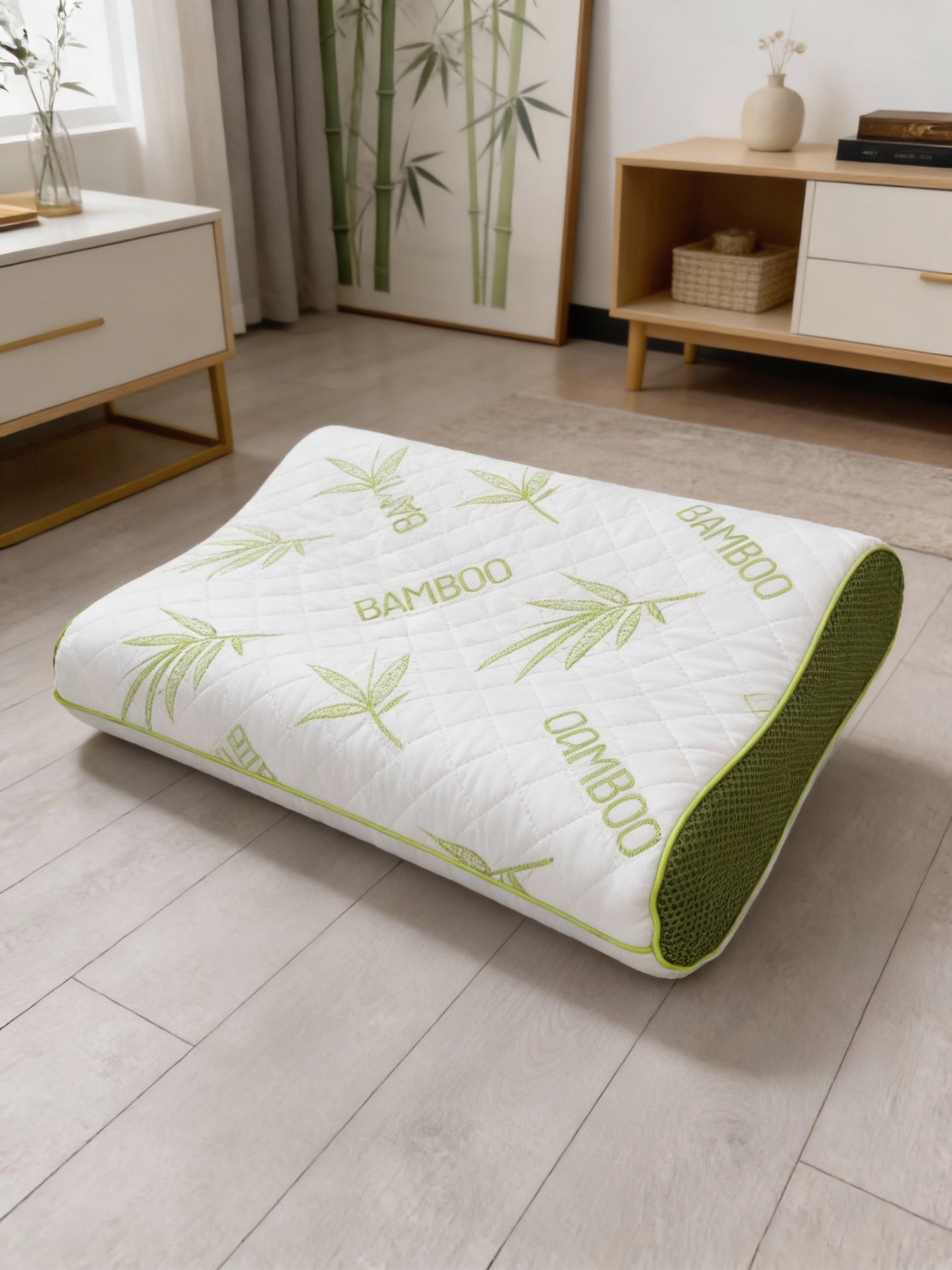 Contour Bamboo Memory Foam Pillow