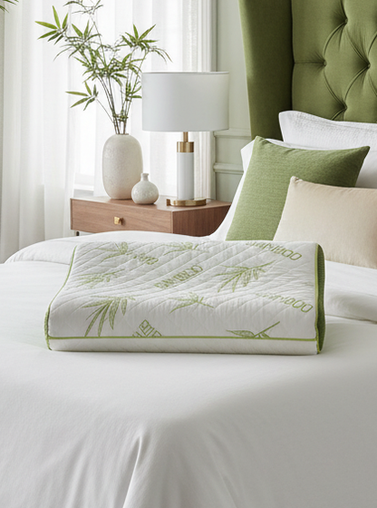 Contour Bamboo Memory Foam Pillow