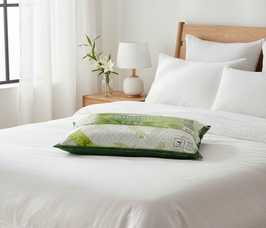 Bamboo Memory Foam Pillow - Aircloud