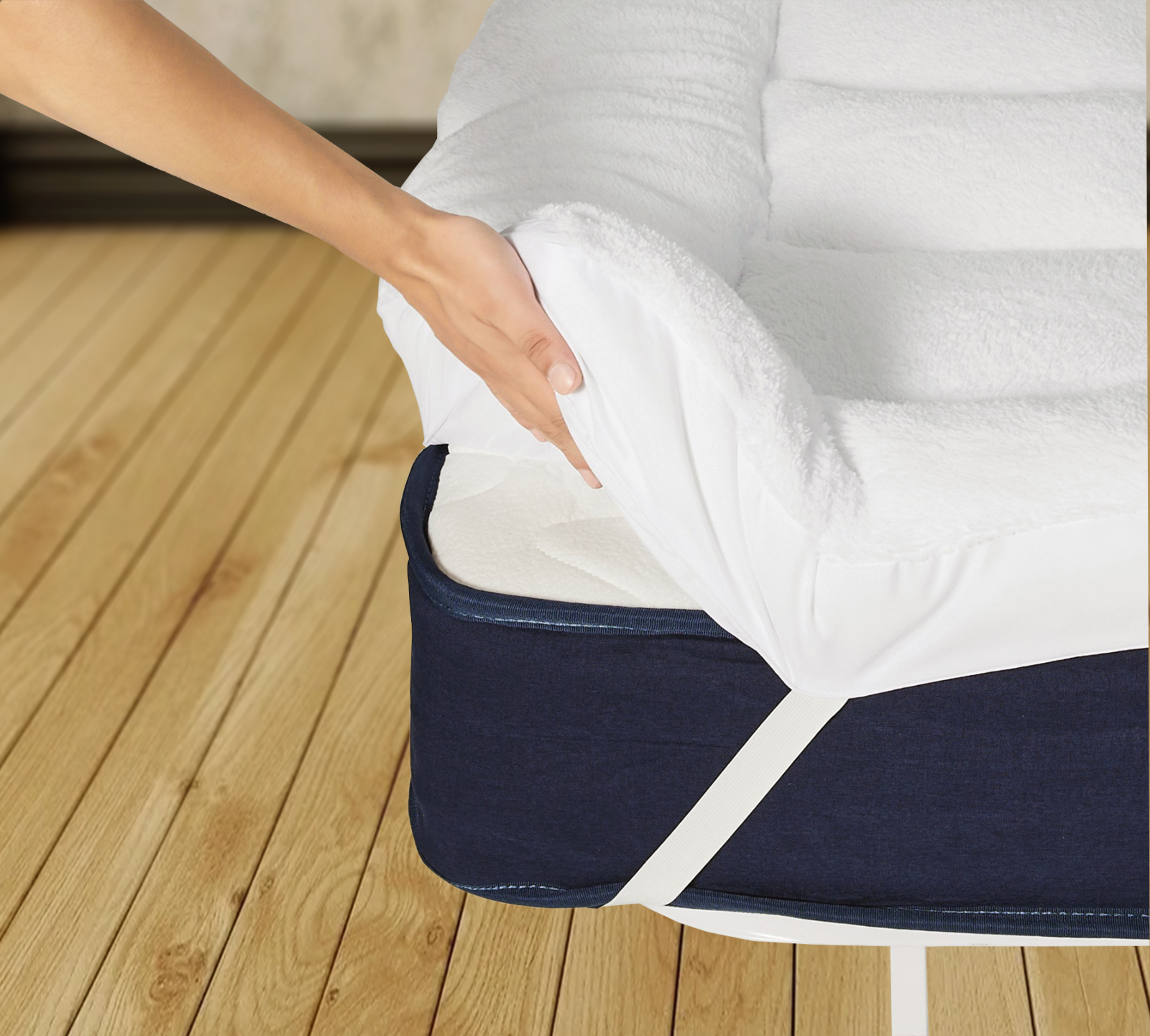 Teddy 10cm Mattress Topper - Aircloud