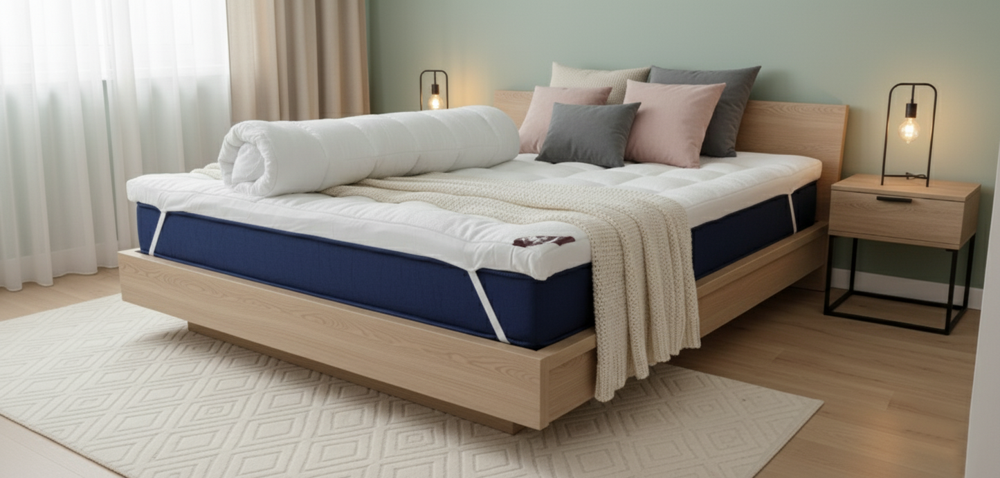 Teddy 10cm Mattress Topper - Aircloud