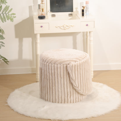 3 in 1 Harp Ottoman Storage Stool - Aircloud