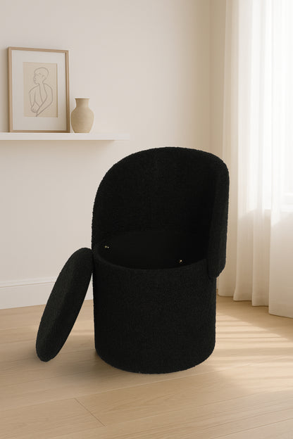 3 In 1 Harp Ottoman Storage Stool Box